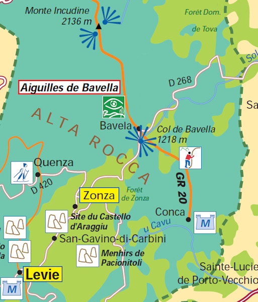 Les aiguilles de Bavella